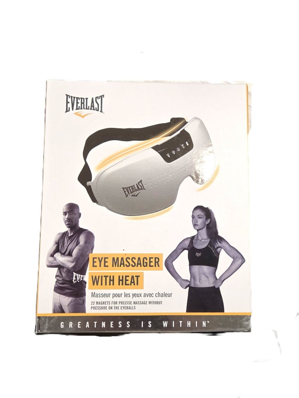 Everlast Eye Massager Heat Vibration Heat Relaxation Relax Massage EV-EYEMAS-250